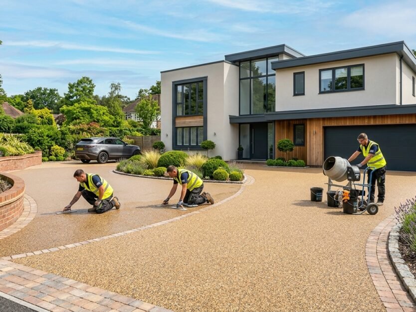 Resin_driveway_outside_modern_home_202605261755 Resin_driveway_outside_modern_home_202605261755