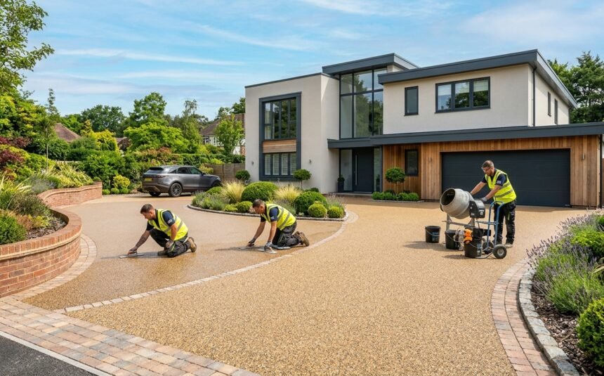 Resin_driveway_outside_modern_home_202605261755 Resin_driveway_outside_modern_home_202605261755